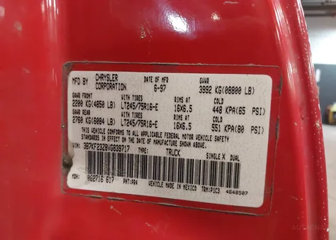 3B7KF23Z8VG839717